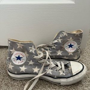 Converse- Blue and White Star